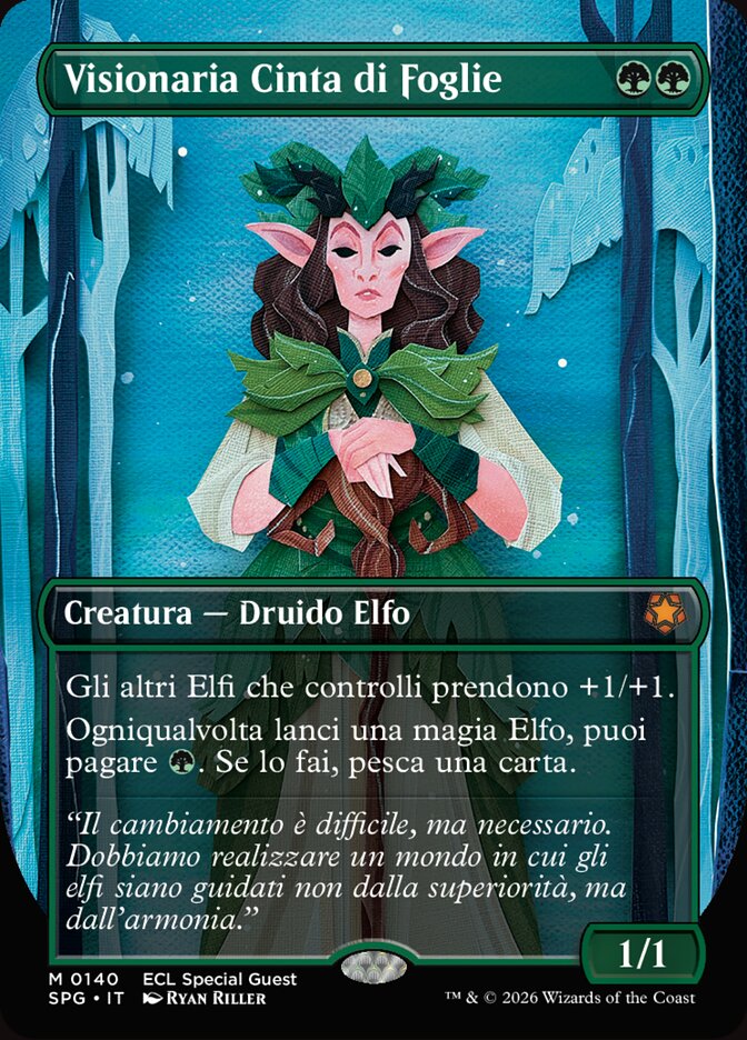 Visionaria Cinta di Foglie