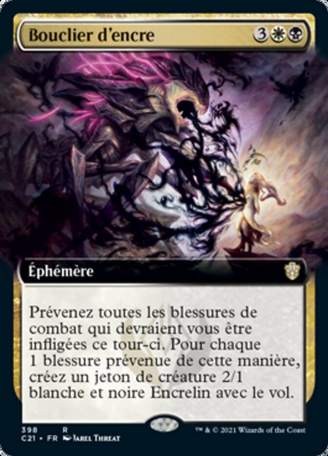 Bouclier d'encre