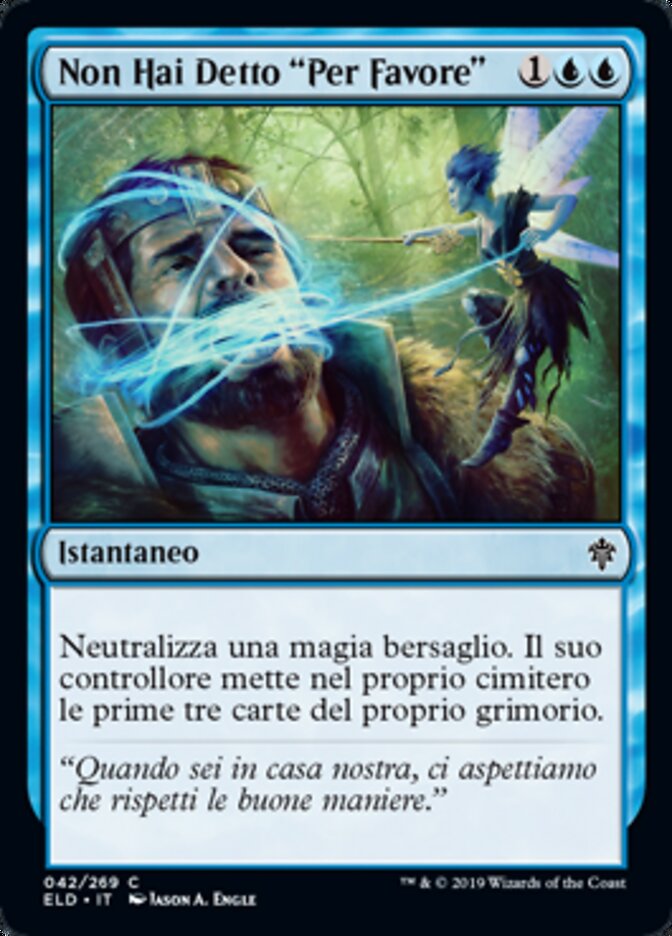 Non Hai Detto "Per Favore"
