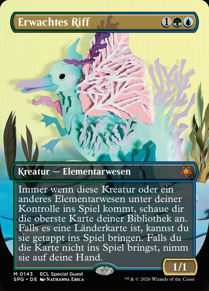 Erwachtes Riff