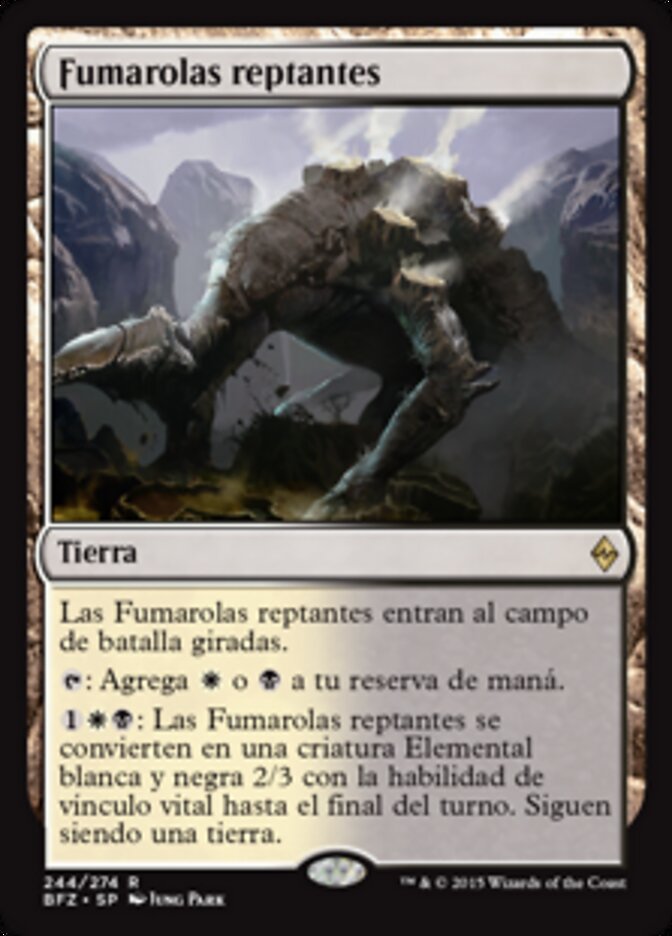 Fumarolas reptantes