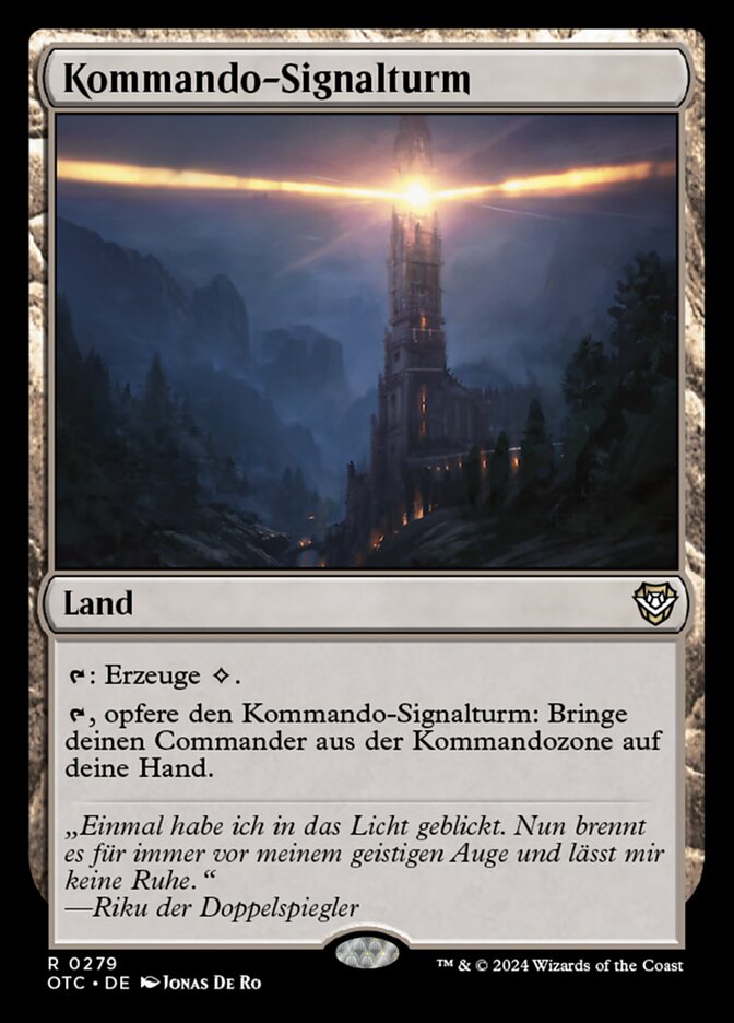 Kommando-Signalturm