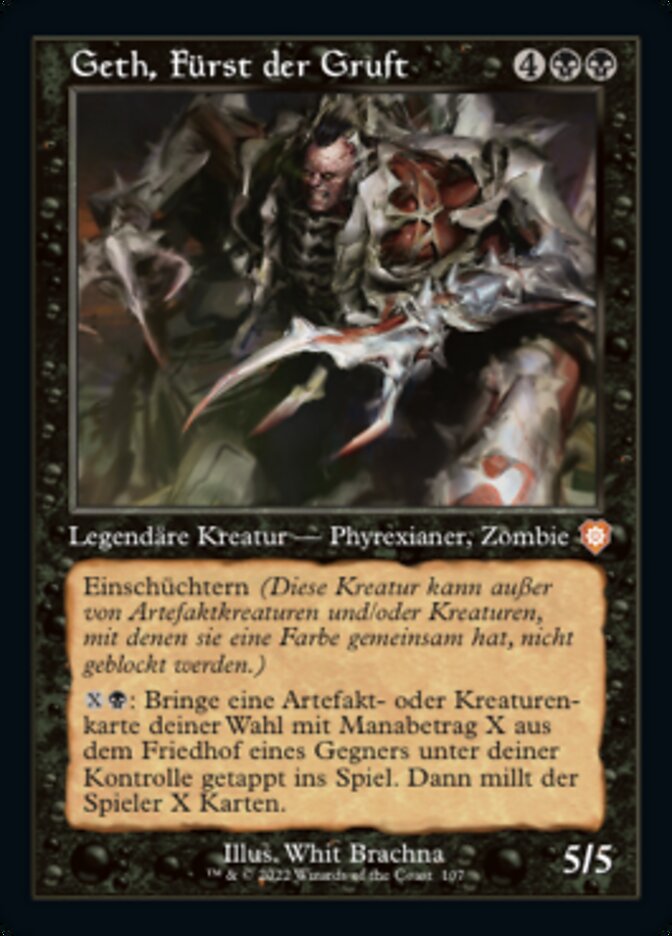 Geth, Fürst der Gruft