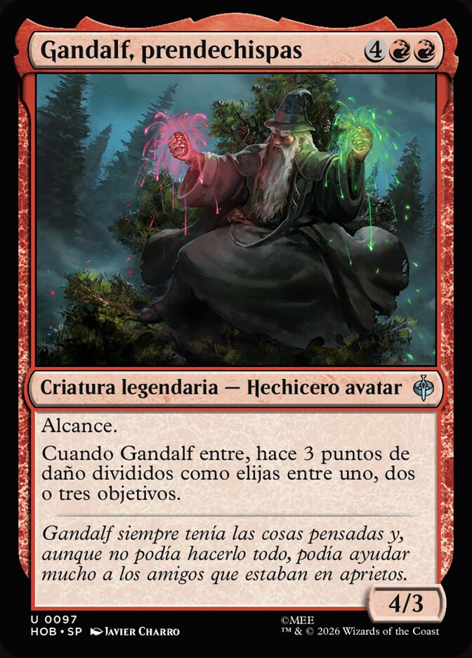 Gandalf, prendechispas