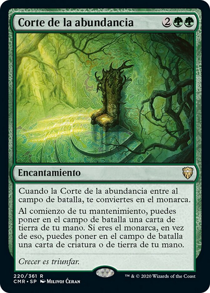 Corte de la abundancia