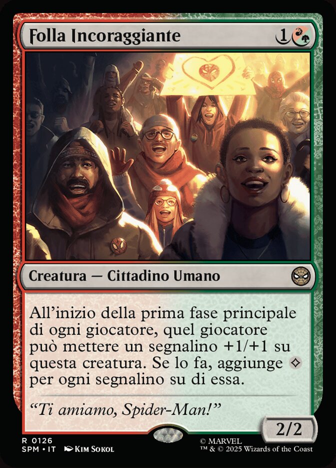 Folla Incoraggiante
