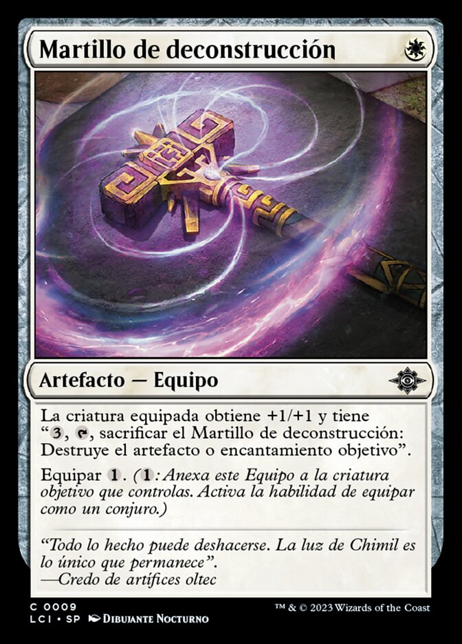 Martillo de deconstrucción