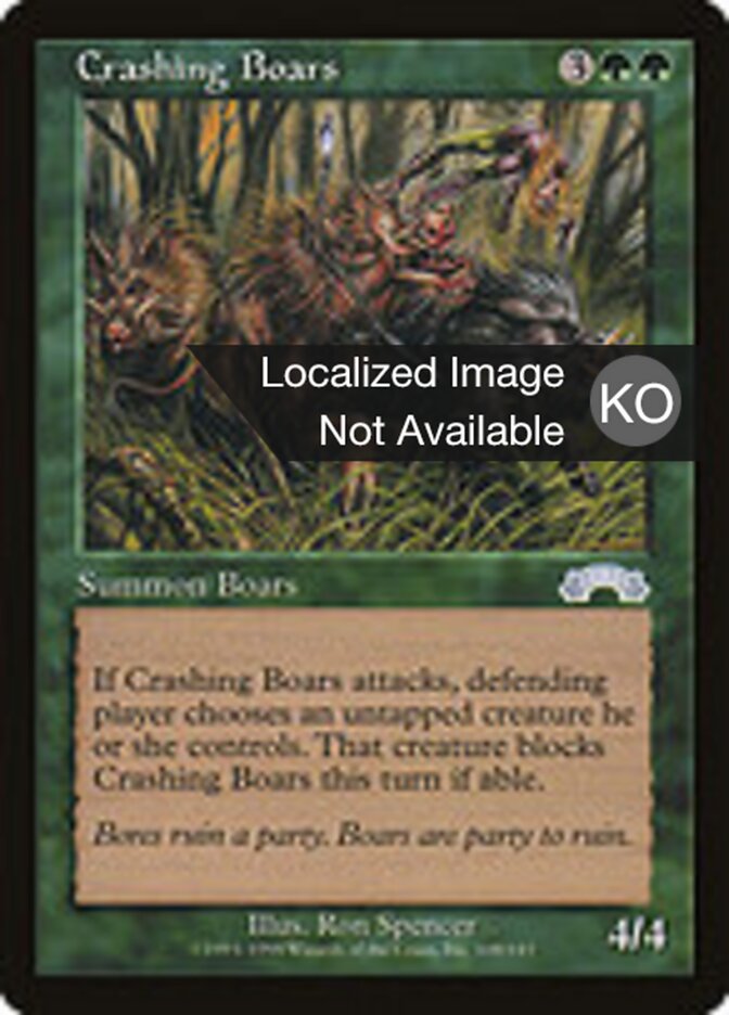 Crashing Boars