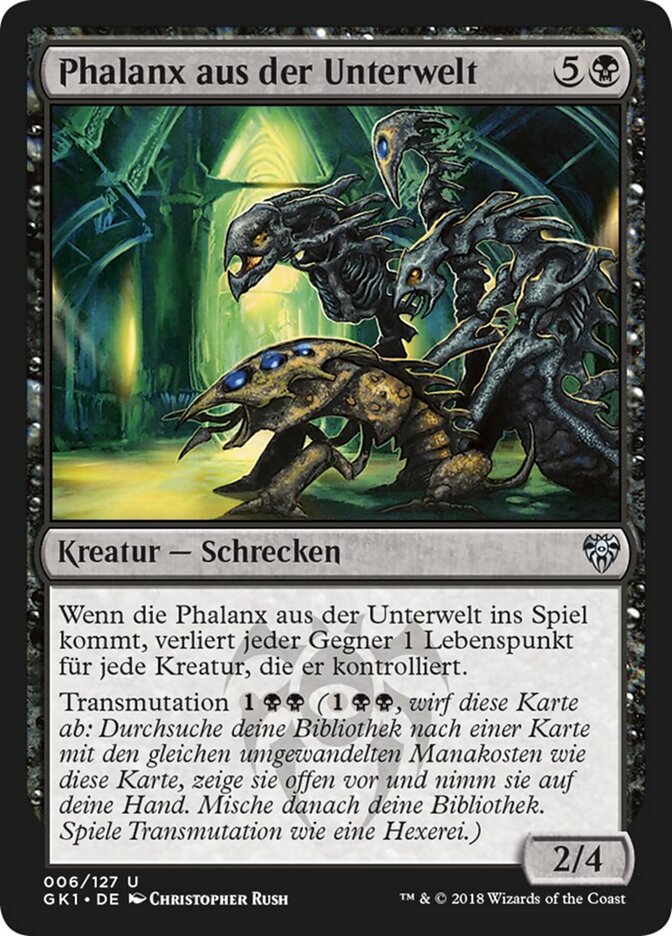 Phalanx aus der Unterwelt