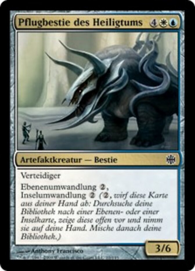 Pflugbestie des Heiligtums