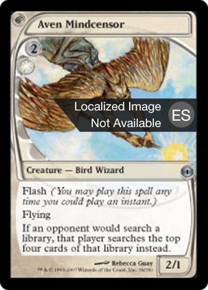 Censurador aven