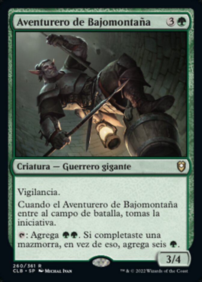 Aventurero de Bajomontaña