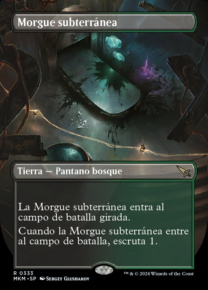 Morgue subterránea