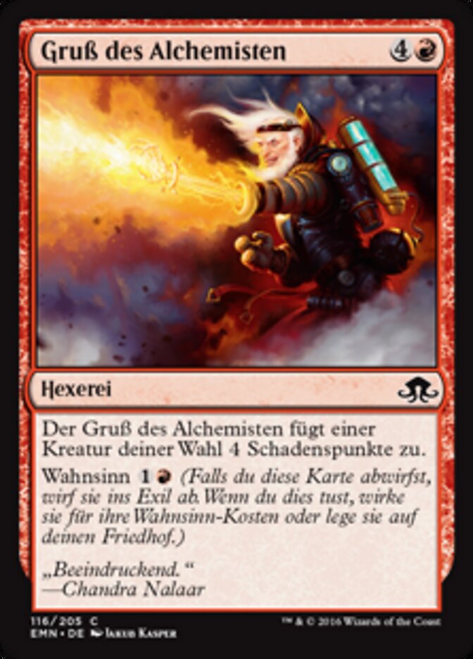 Gruß des Alchemisten