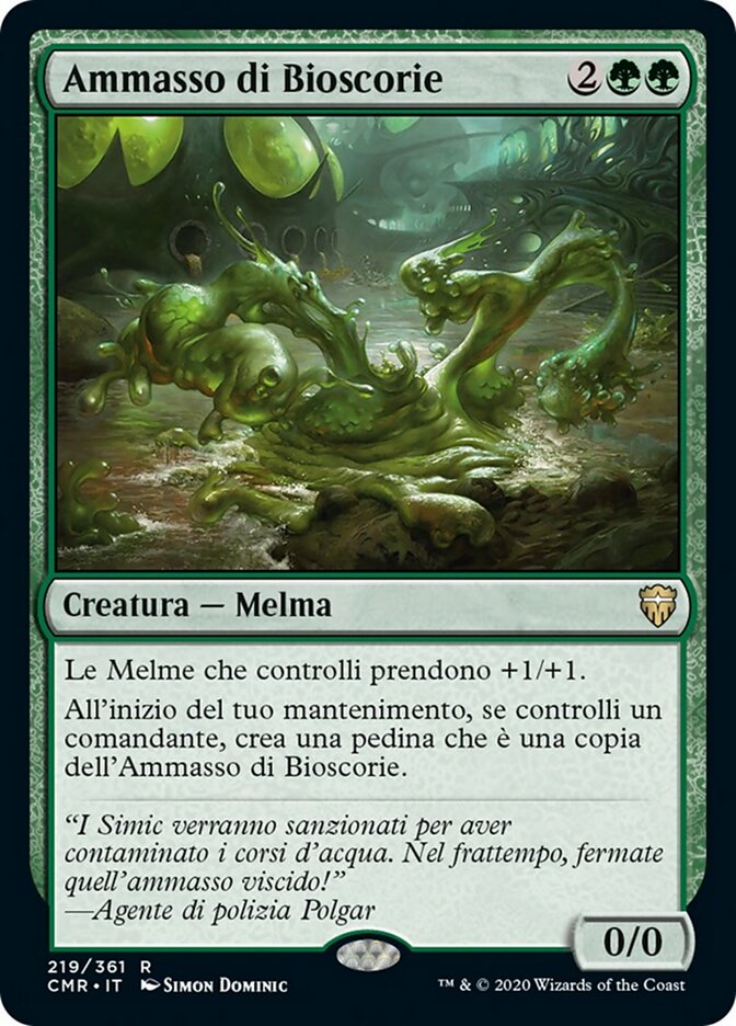 Ammasso di Bioscorie