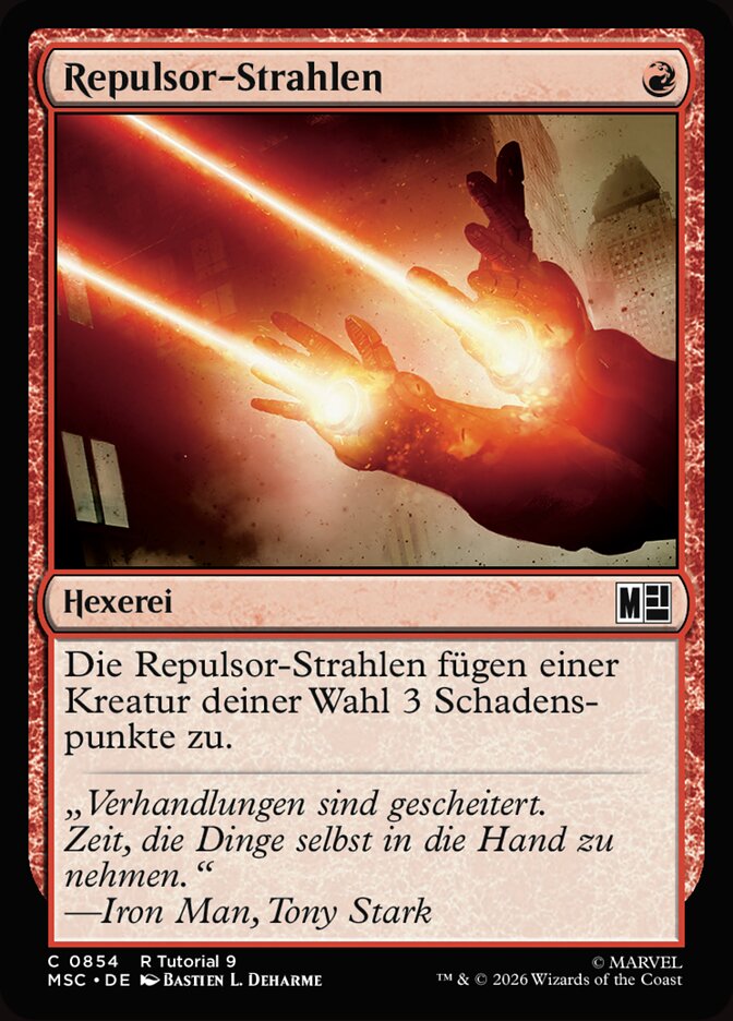 Repulsor-Strahlen
