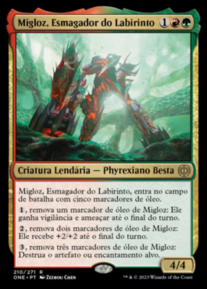 Migloz, Esmagador do Labirinto
