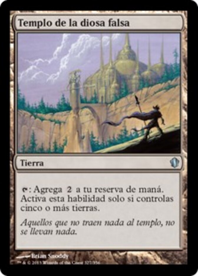 Templo de la diosa falsa