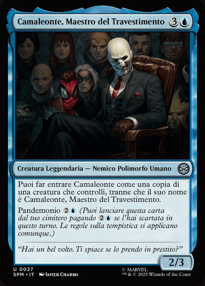 Camaleonte, Maestro del Travestimento