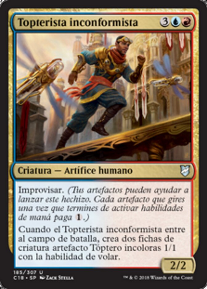 Topterista inconformista