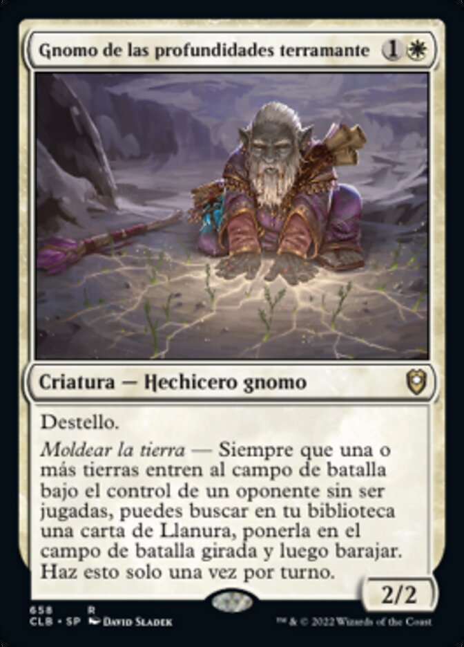 Gnomo de las profundidades terramante