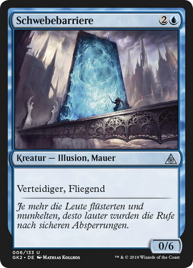 Schwebebarriere