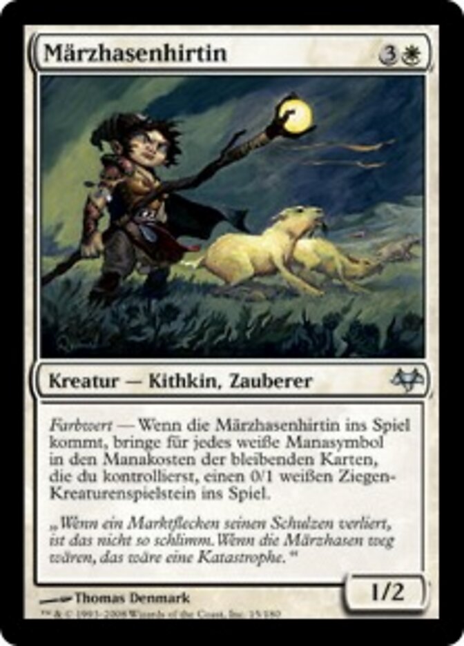 Märzhasenhirtin