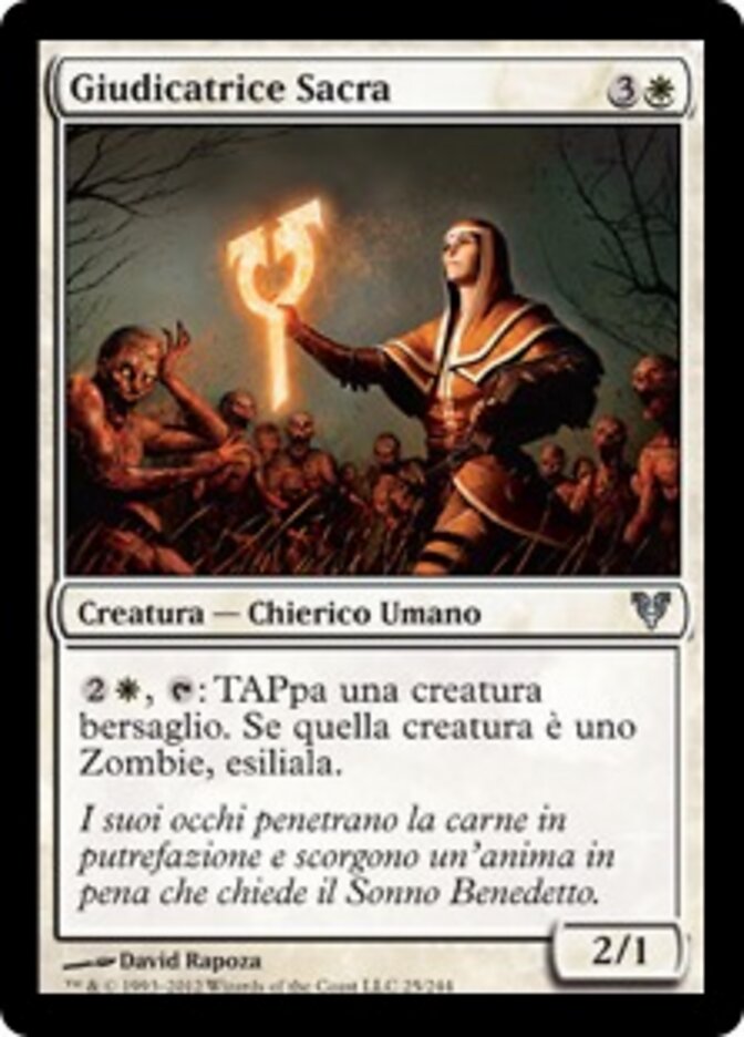 Giudicatrice Sacra