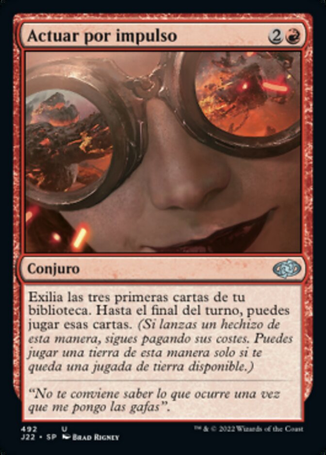 Actuar por impulso