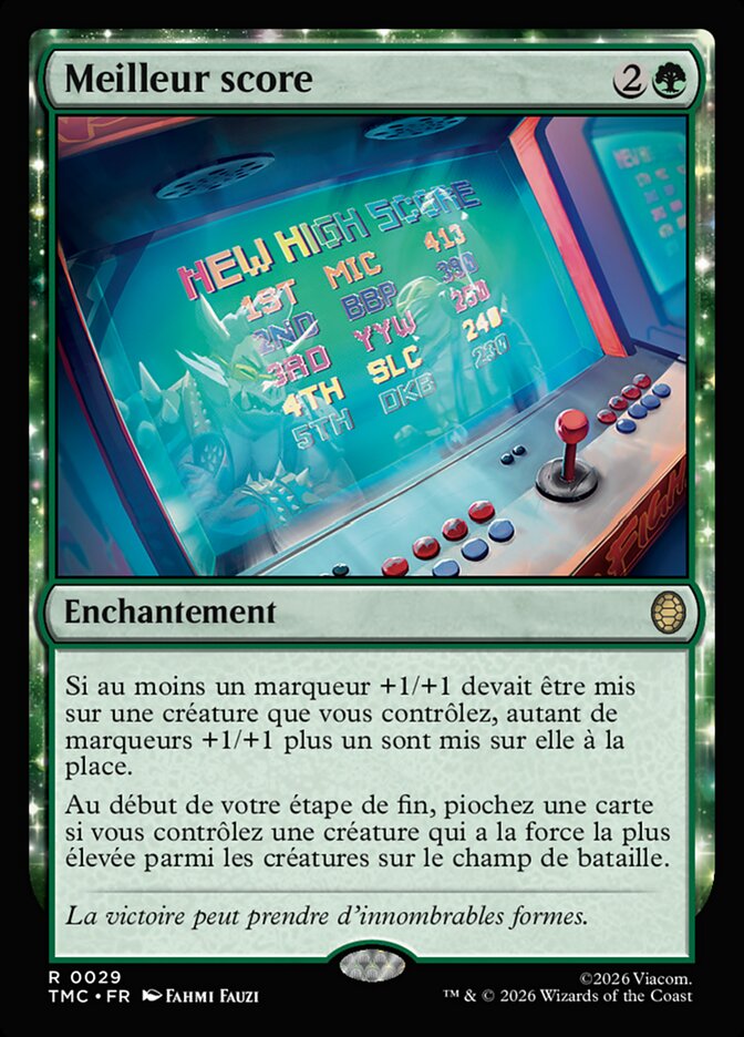 Meilleur score