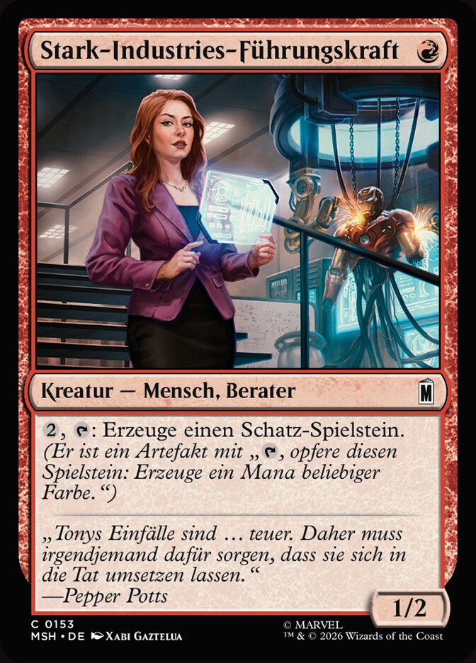 Stark-Industries-Führungskraft