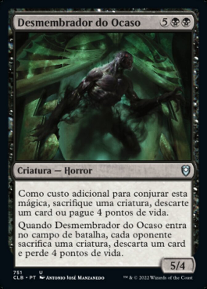 Desmembrador do Ocaso