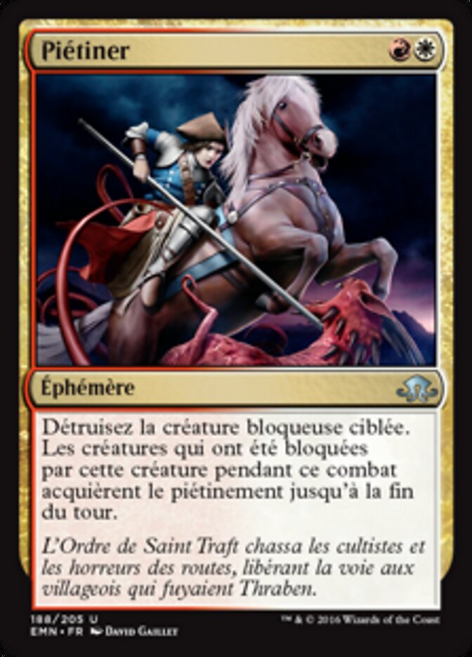 Piétiner