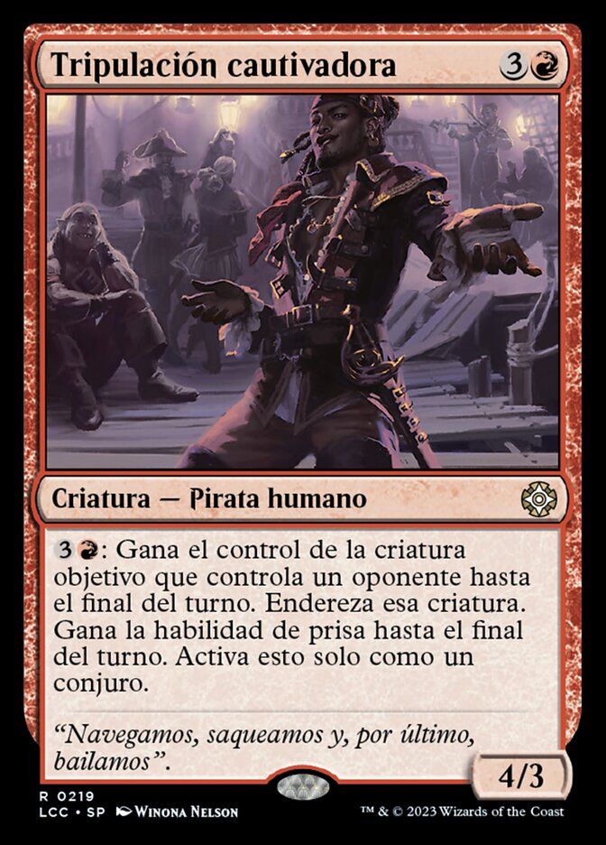 Tripulación cautivadora