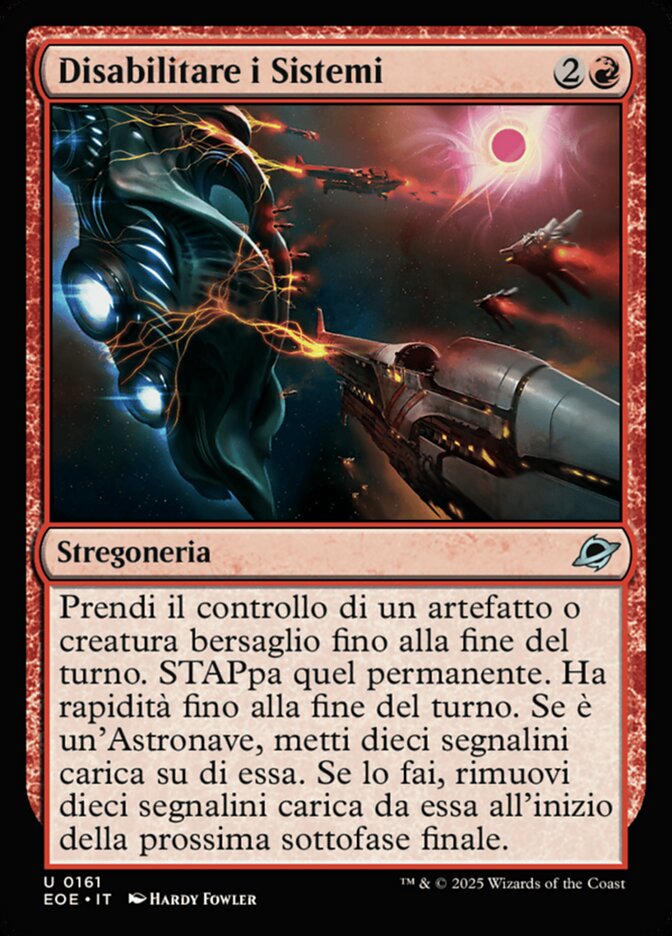 Disabilitare i Sistemi