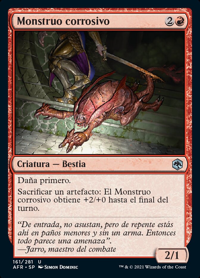 Monstruo corrosivo