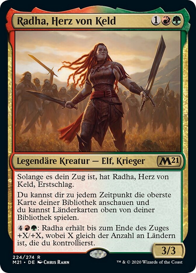 Radha, Herz von Keld