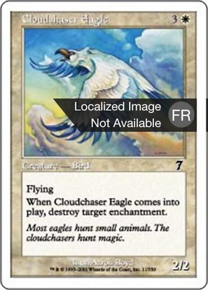 Aigle chasse-nuages