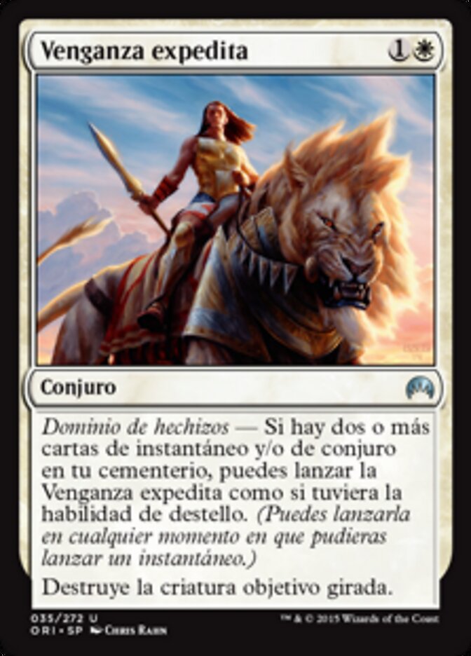 Venganza expedita