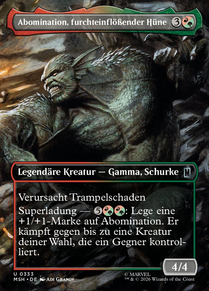 Abomination, furchteinflößender Hüne