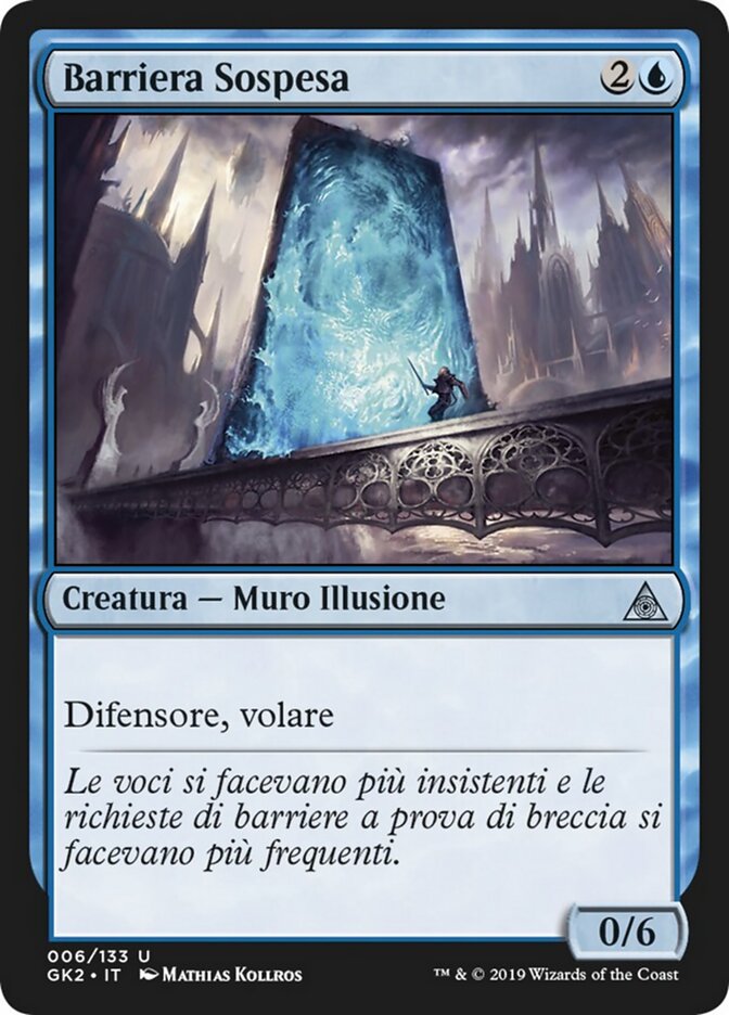 Barriera Sospesa