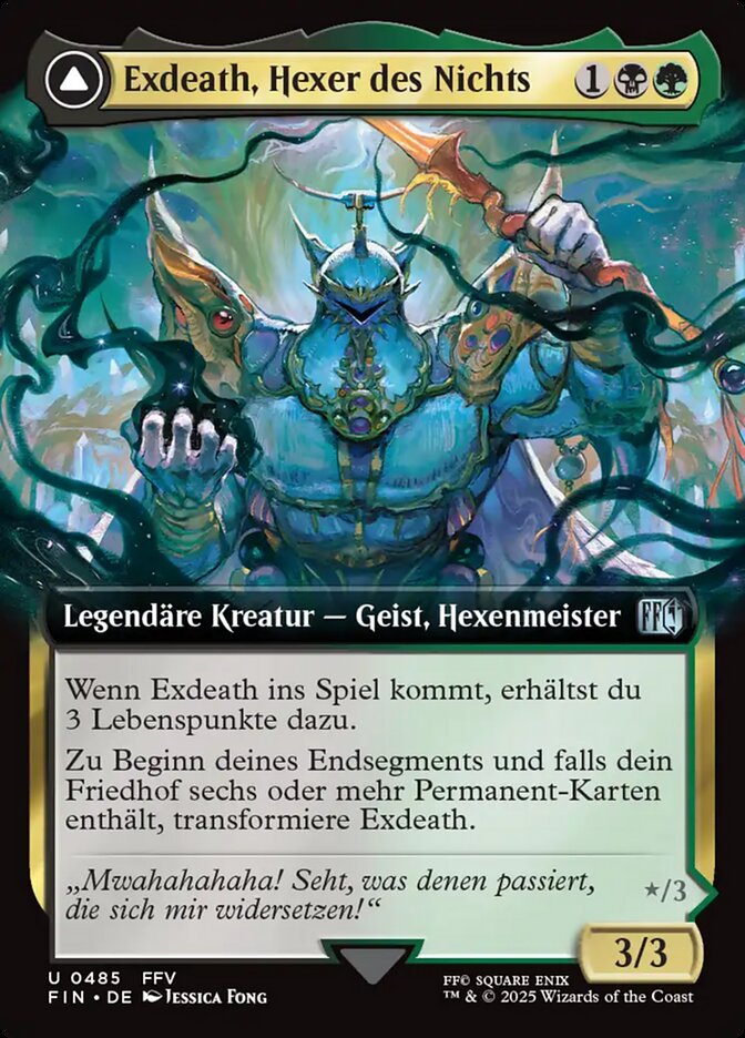 Exdeath, Void Warlock // Neo Exdeath, Dimension's End
