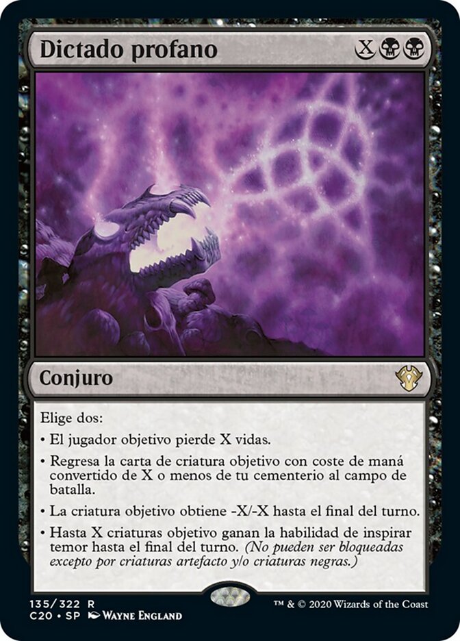 Dictado profano