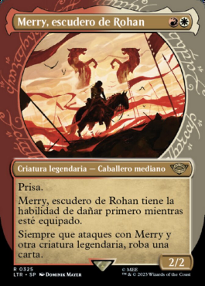 Merry, escudero de Rohan