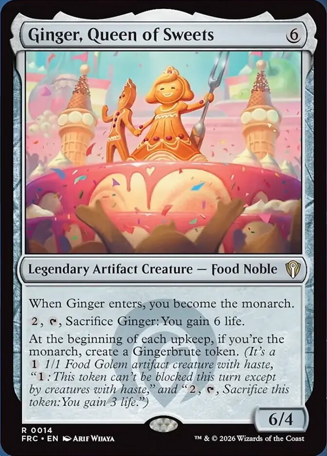 Ginger, Queen of Sweets