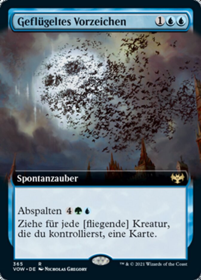 Geflügeltes Vorzeichen