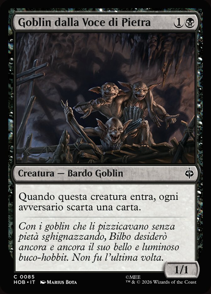 Goblin dalla Voce di Pietra