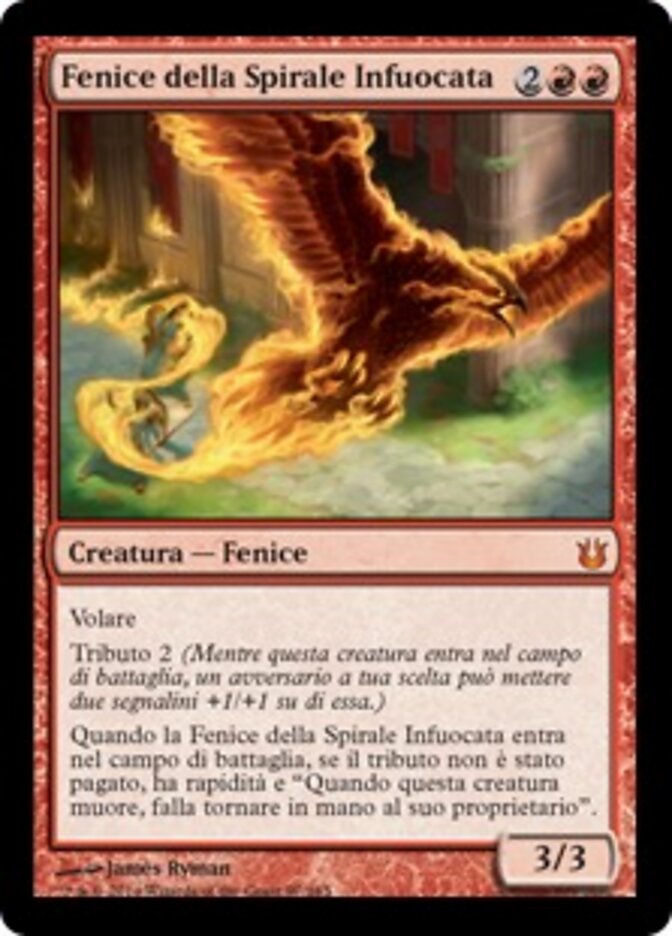 Fenice della Spirale Infuocata
