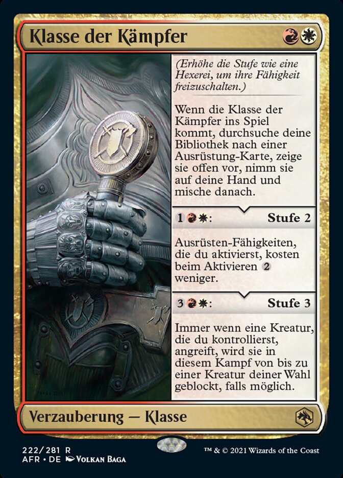 Klasse der Kämpfer