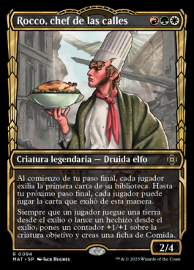 Rocco, chef de las calles